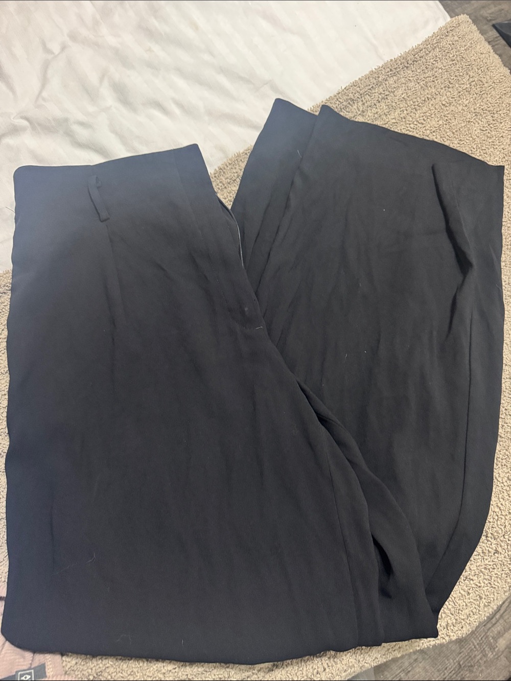 H&M Black Men's Dress Pants - Straight Leg
